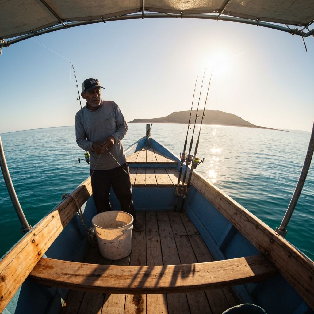 Inshore panga fishing